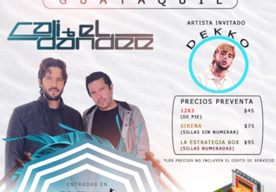 viernes 24 de marzo PRE-VENTA DISPONIBLE CALI & EL DANDEE JUNTO A DEKKO EN GUAYAQUIL